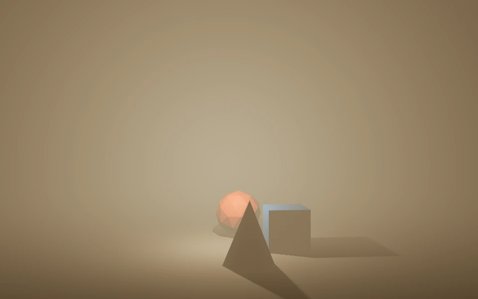 Point light with volumetric light